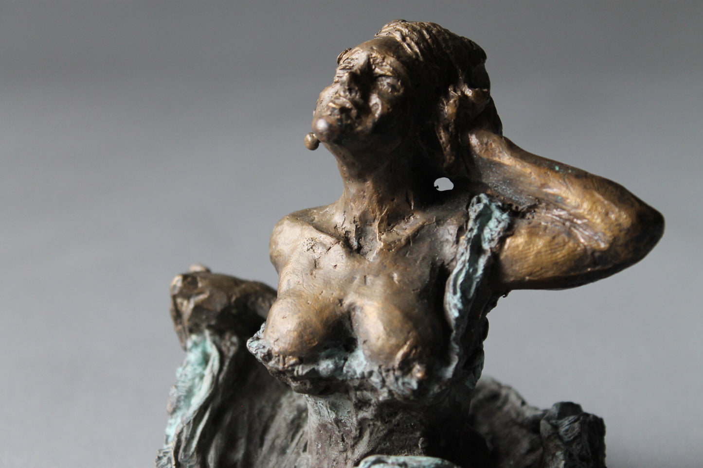 audrey flechet, fonderie du champ bon, french cancan, danseuse, bronze, cire perdue, metal casting, lost wax, dancer