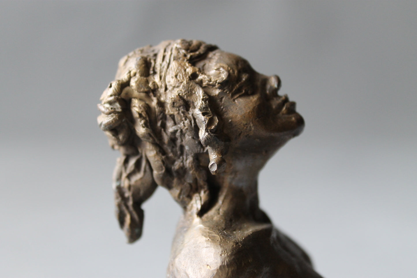 audrey flechet, fonderie du champ bon, french cancan, danseuse, bronze, cire perdue, metal casting, lost wax, dancer