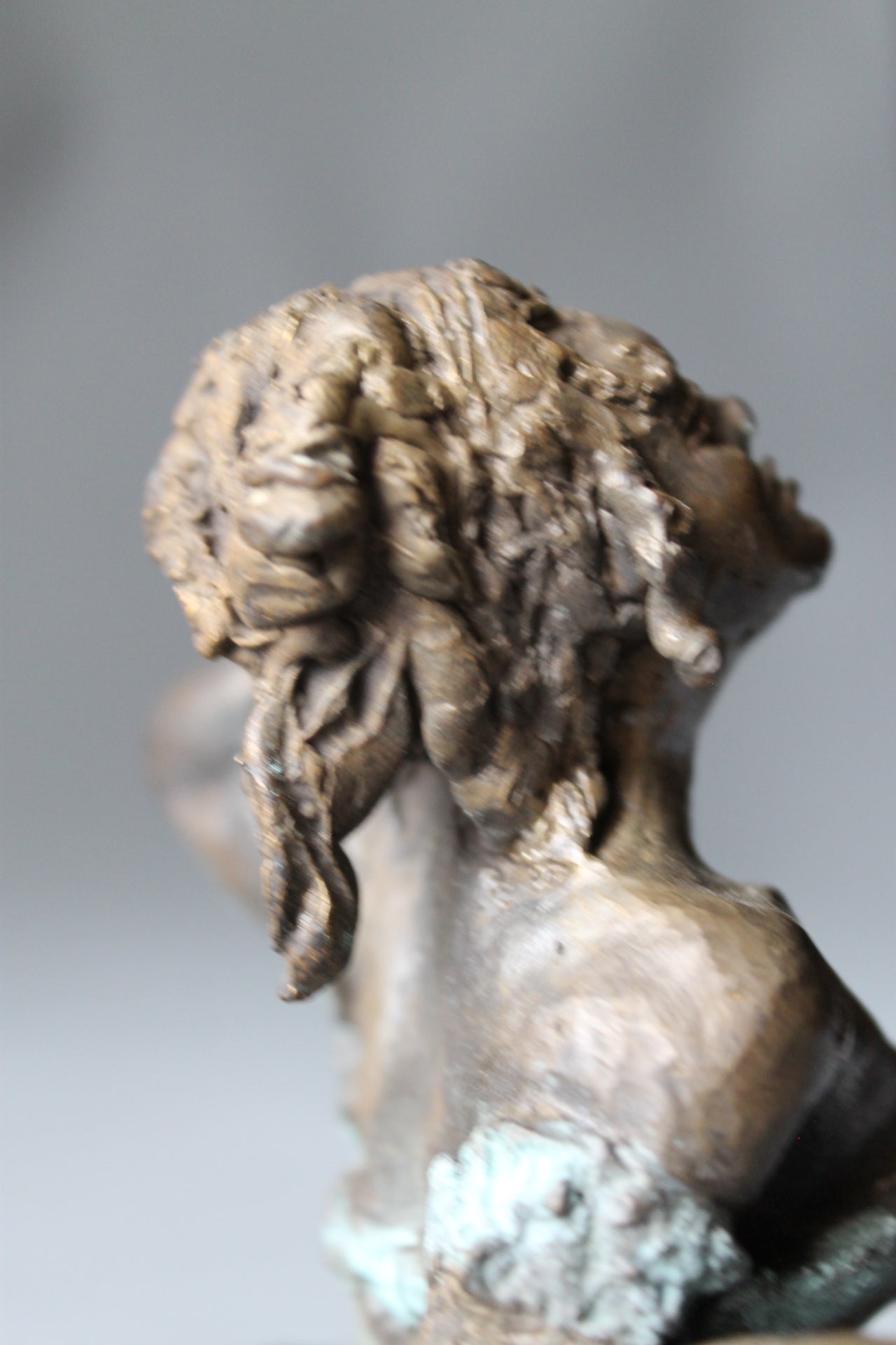 audrey flechet, fonderie du champ bon, french cancan, danseuse, bronze, cire perdue, metal casting, lost wax, dancer