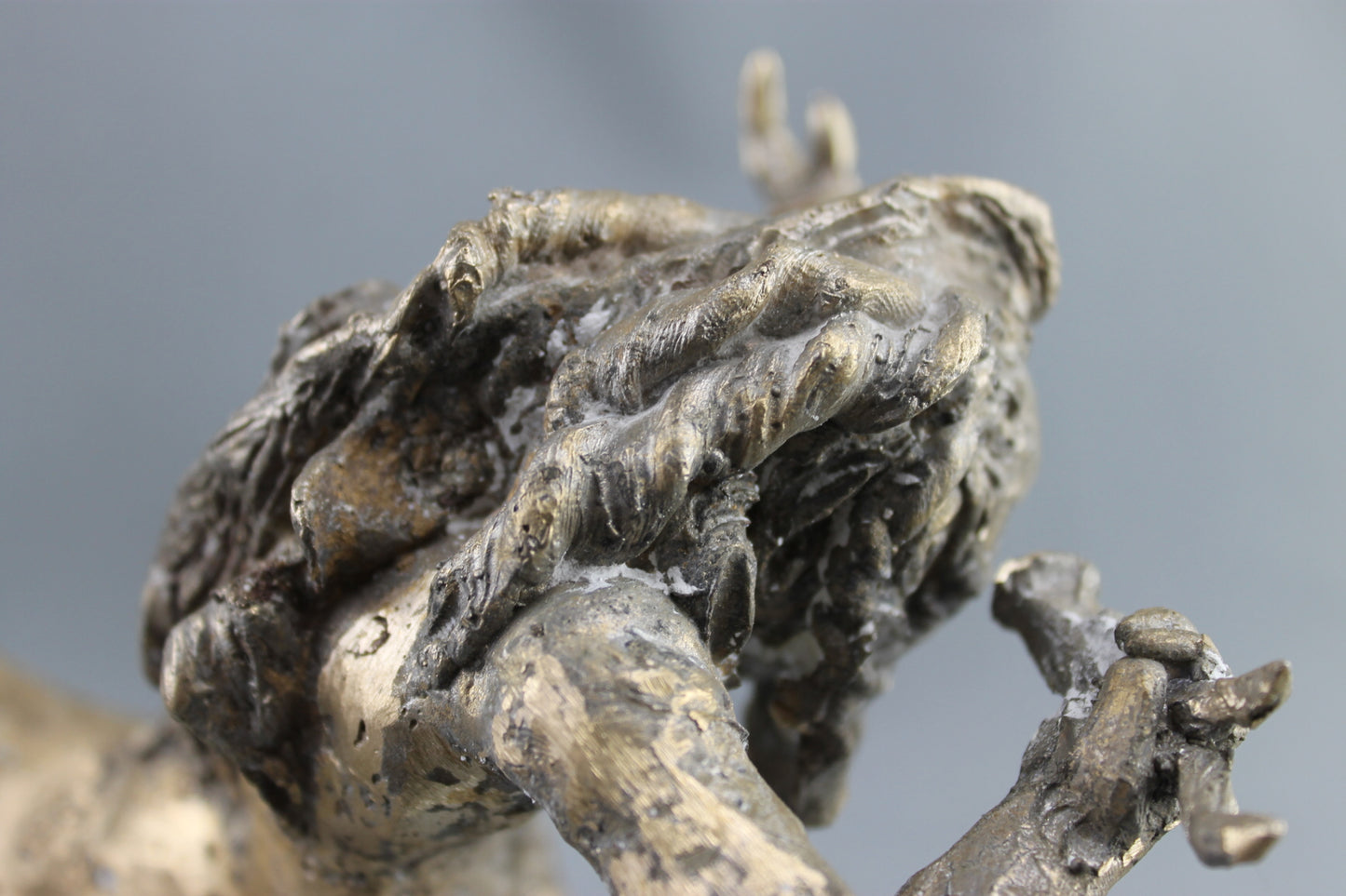 mythologie, Nessos, centaure, bronze centaure, sculpture audrey flechet, fonderie du champ bon, bronzo, bronce, metal casting, cire perdue, lost wax