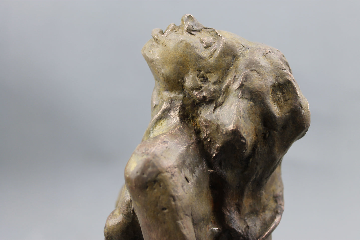 flechet, audrey flechet, sculpture, fonderie du champ bon, bronze, averse, nu feminin, statue, statuette
