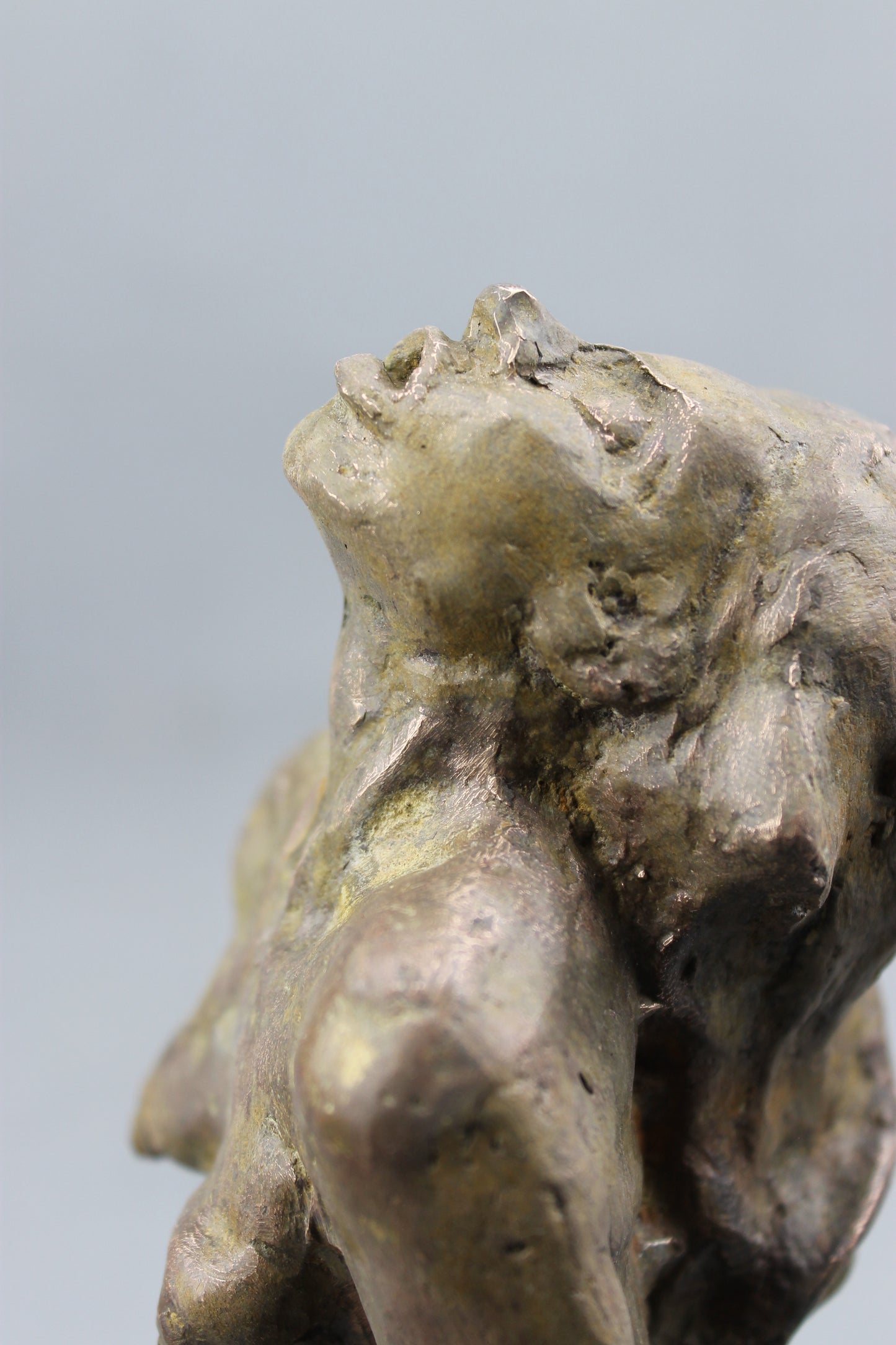 flechet, audrey flechet, sculpture, fonderie du champ bon, bronze, averse, nu feminin, statue, statuette