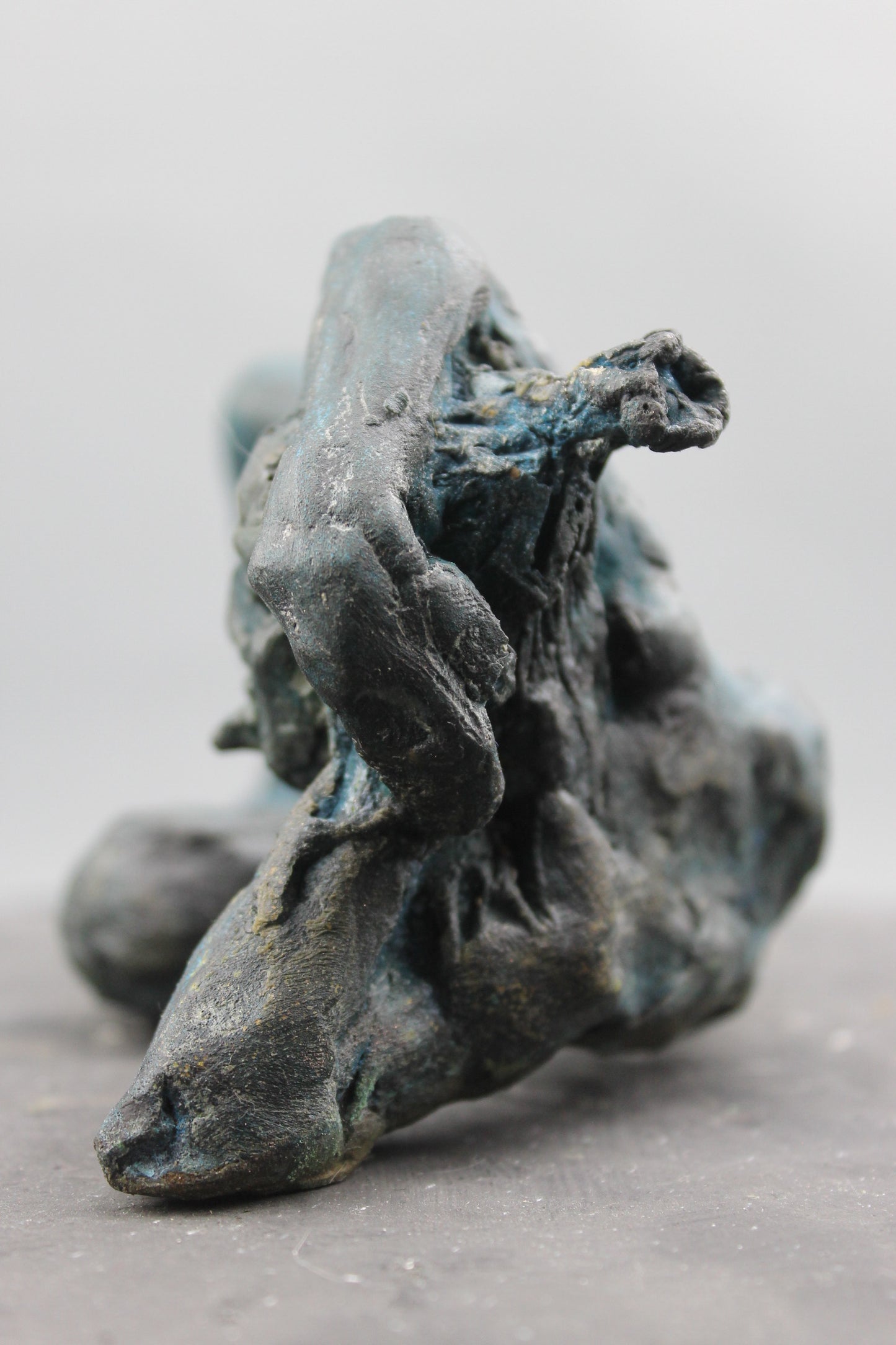audrey flechet, flechet, sculpture, fonderie du champ bon, bronze, bronce, bronzo, lost wax, cire perdue, satyre, satyre du solstice, statue, statuette, nu, nu masculin