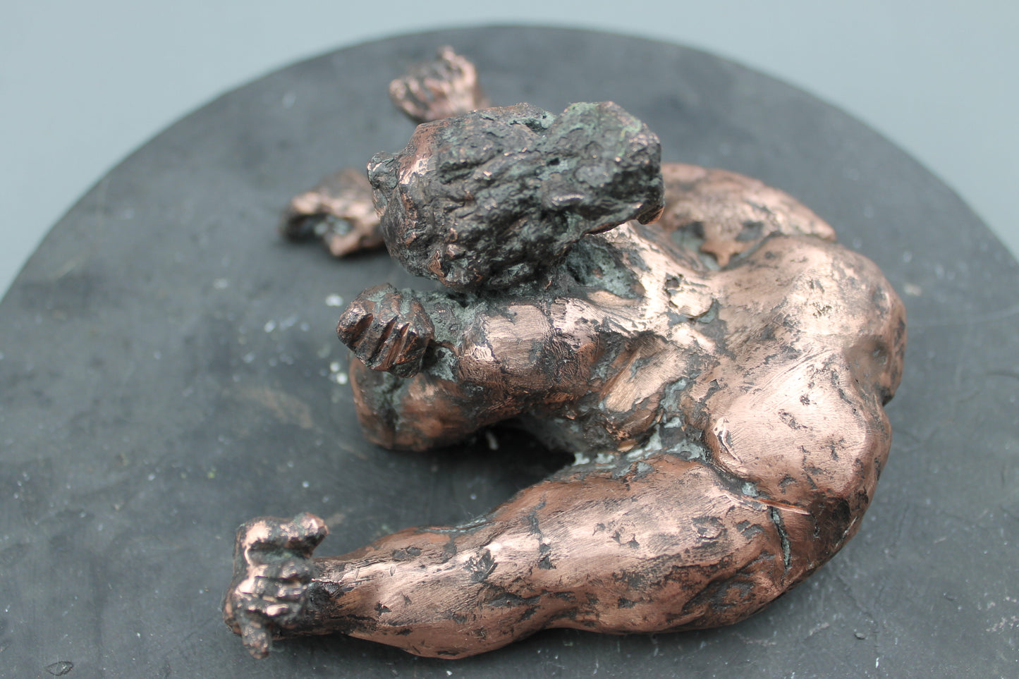 audrey flechet, flechet, sculpture, fonderie du champ bon, bronze, bronce, bronzo, lost wax, cire perdue, brioche de proust, statue, statuette, nu, nu feminin, venus, gironde