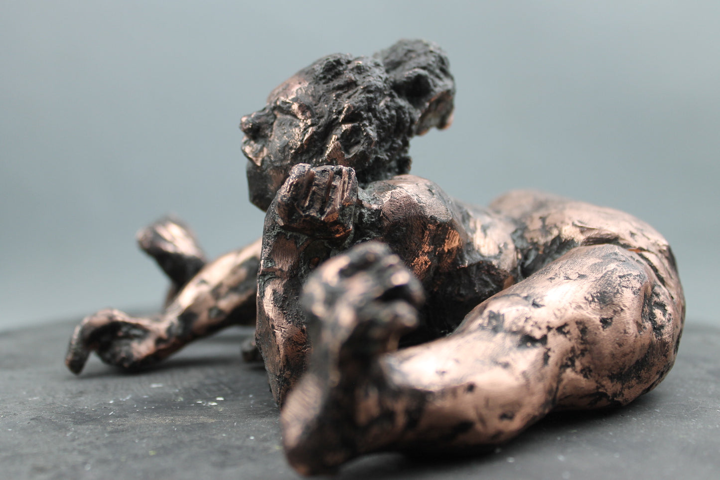 audrey flechet, flechet, sculpture, fonderie du champ bon, bronze, bronce, bronzo, lost wax, cire perdue, brioche de proust, statue, statuette, nu, nu feminin, venus, gironde