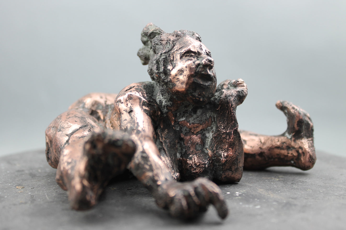 audrey flechet, flechet, sculpture, fonderie du champ bon, bronze, bronce, bronzo, lost wax, cire perdue, brioche de proust, statue, statuette, nu, nu feminin, venus, gironde