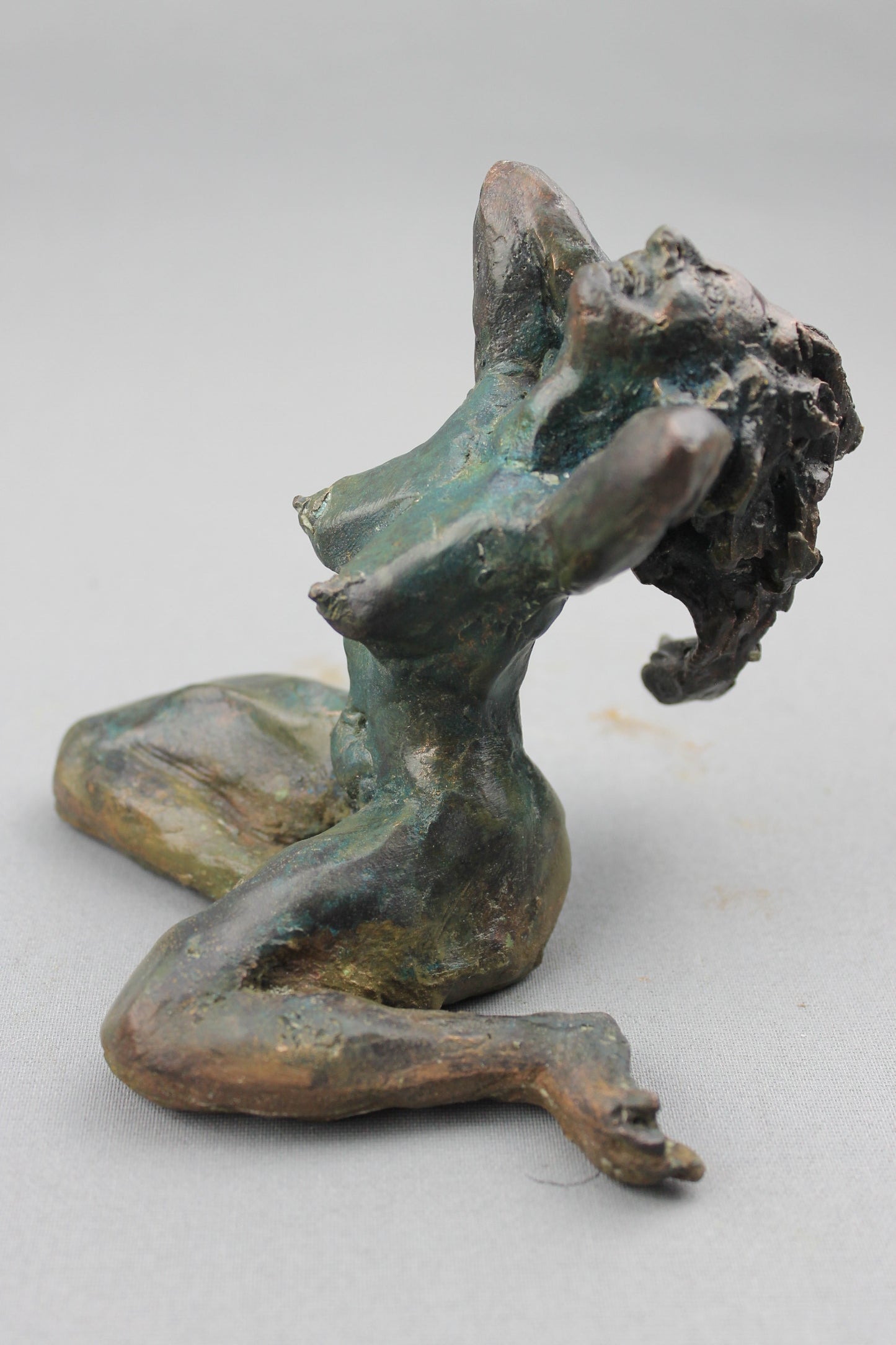 audrey flechet, flechet, sculpture, fonderie du champ bon, bronze, bronce, bronzo, lost wax, cire perdue, lascive du bocage, lascive, statue, statuette, nu, nu feminin