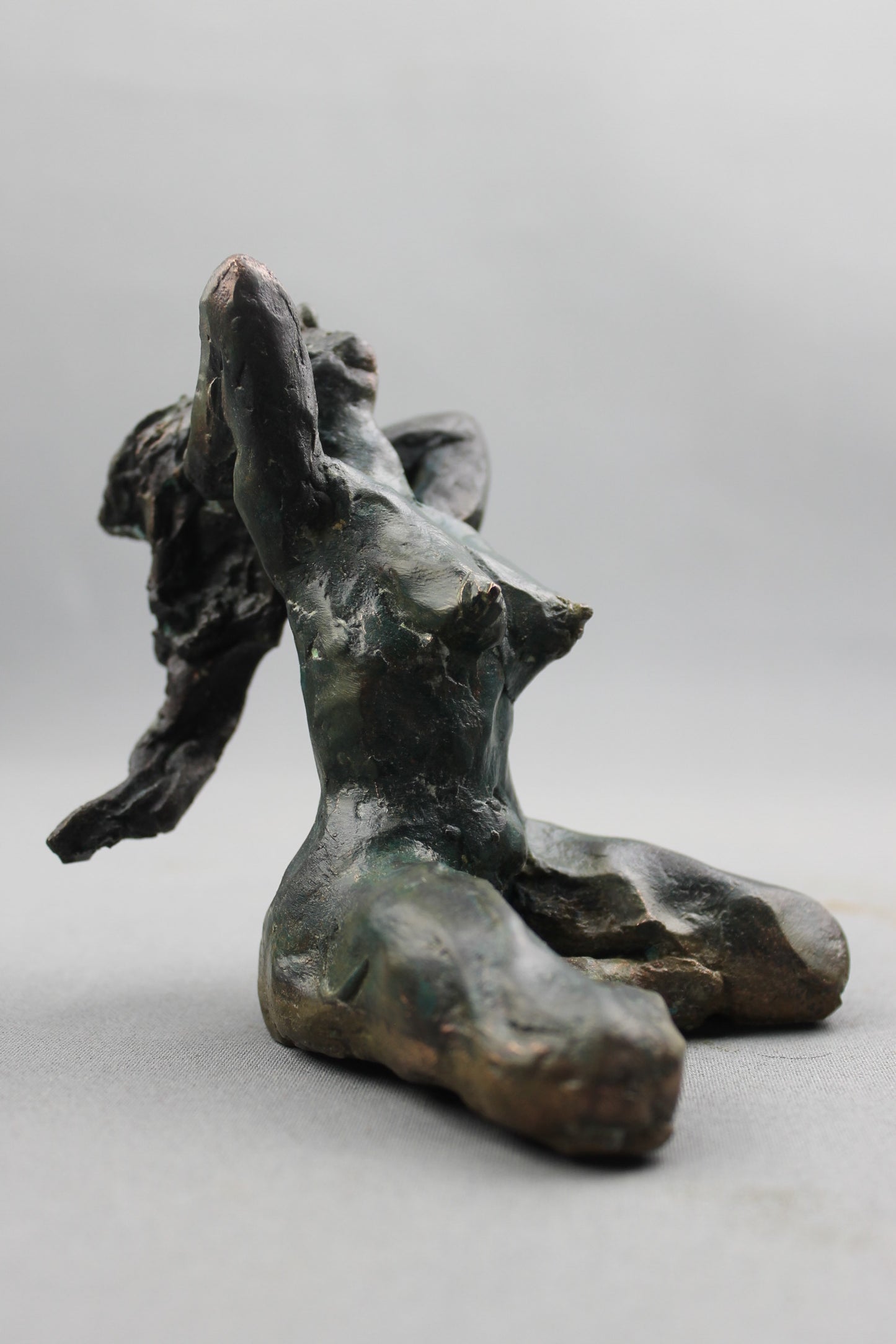 audrey flechet, flechet, sculpture, fonderie du champ bon, bronze, bronce, bronzo, lost wax, cire perdue, lascive du bocage, lascive, statue, statuette, nu, nu feminin