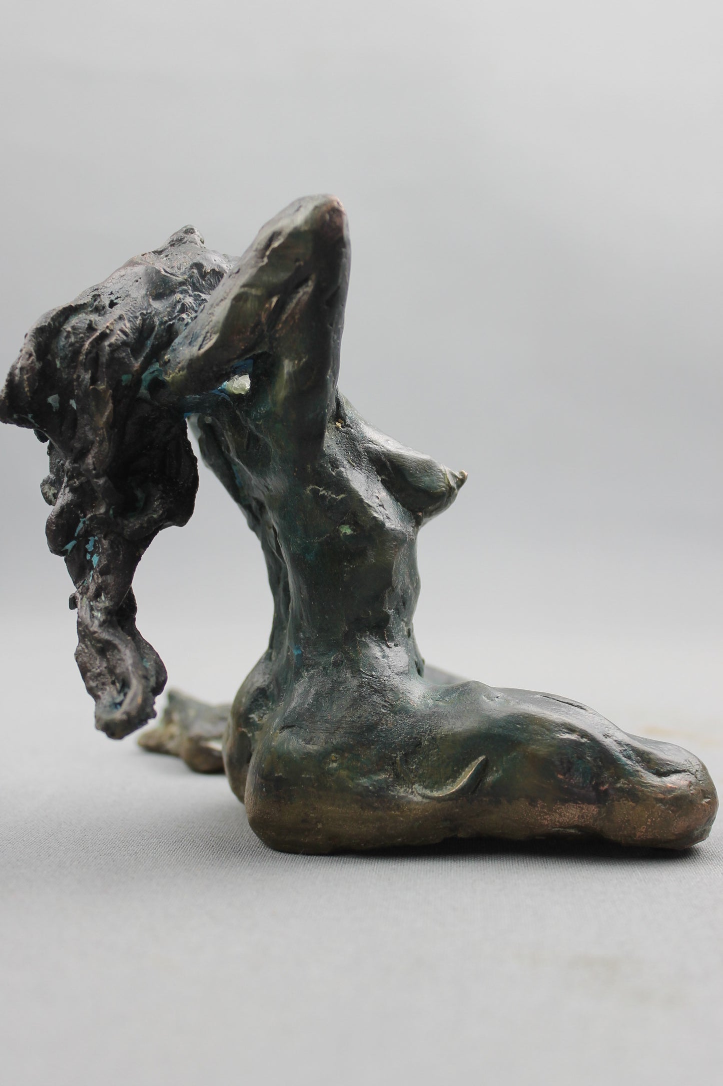 audrey flechet, flechet, sculpture, fonderie du champ bon, bronze, bronce, bronzo, lost wax, cire perdue, lascive du bocage, lascive, statue, statuette, nu, nu feminin