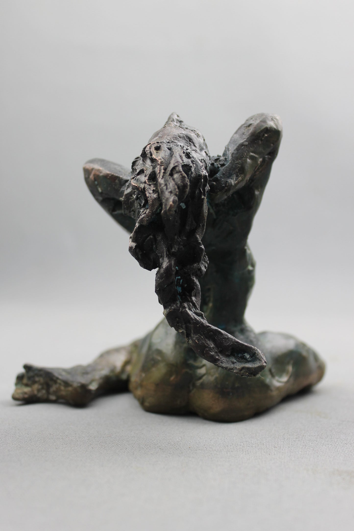 audrey flechet, flechet, sculpture, fonderie du champ bon, bronze, bronce, bronzo, lost wax, cire perdue, lascive du bocage, lascive, statue, statuette, nu, nu feminin