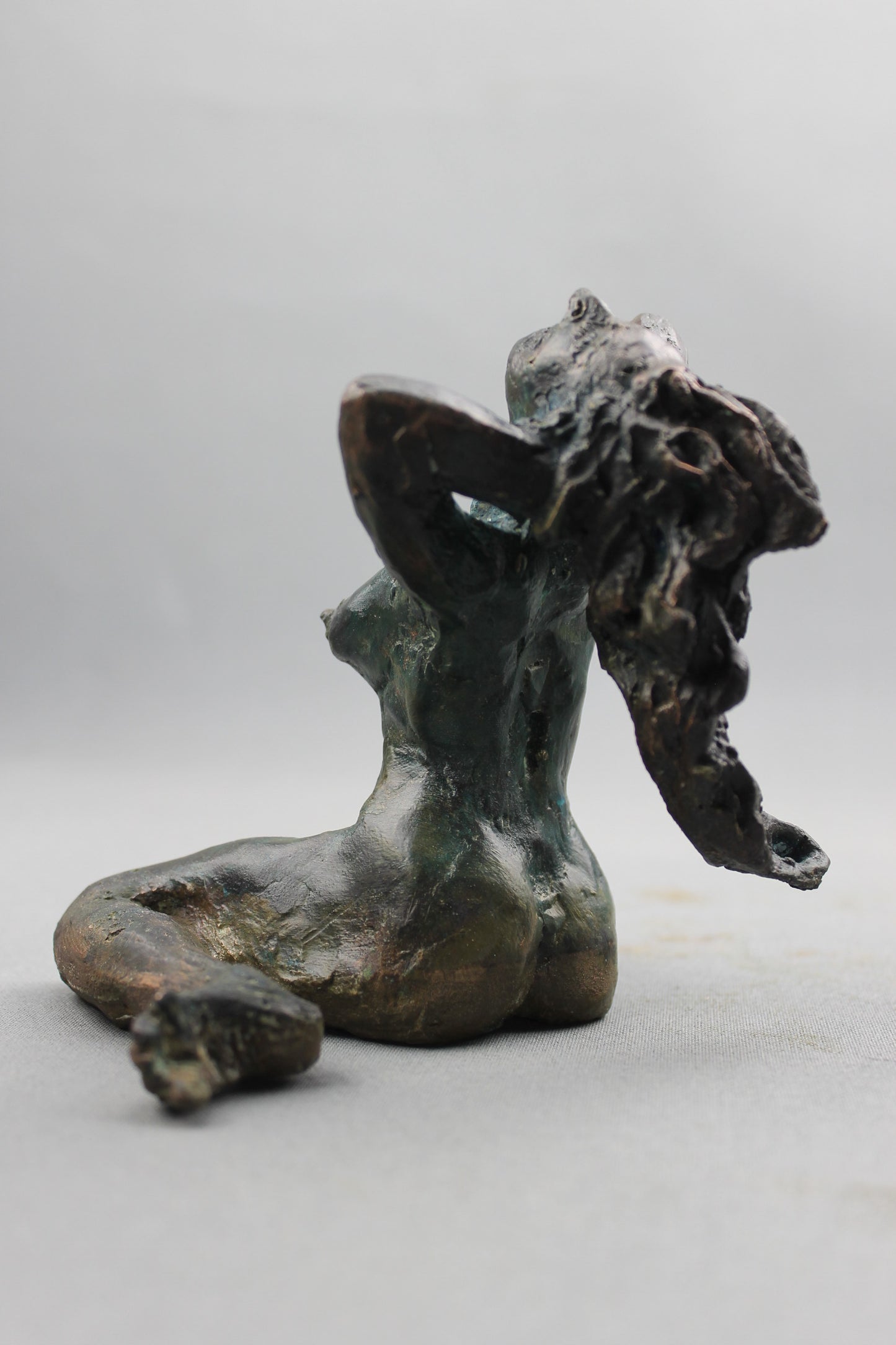 audrey flechet, flechet, sculpture, fonderie du champ bon, bronze, bronce, bronzo, lost wax, cire perdue, lascive du bocage, lascive, statue, statuette, nu, nu feminin