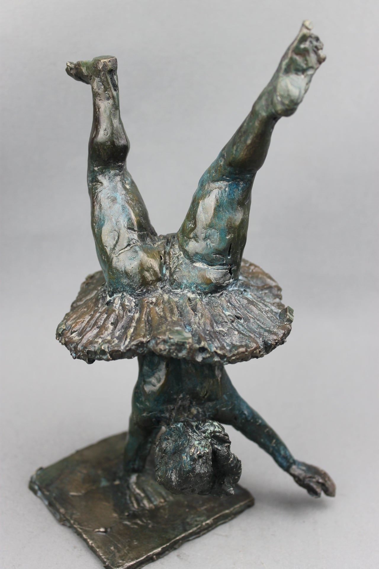 audrey flechet, flechet, sculpture, fonderie du champ bon, film stop motion, bronze, cancan, danseuse, film animation, film stop motion, envers inconscient