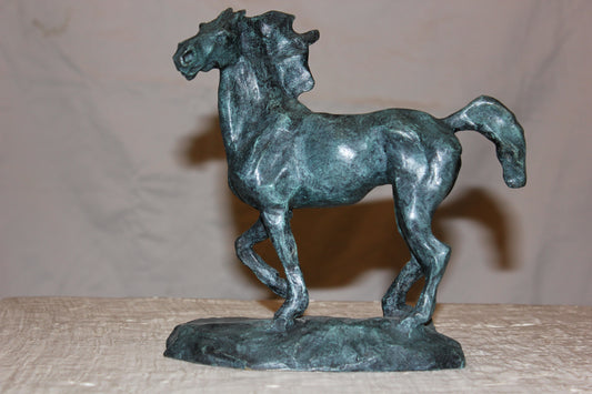 Sculpture cheval, horse sculpture, Audrey Flechet