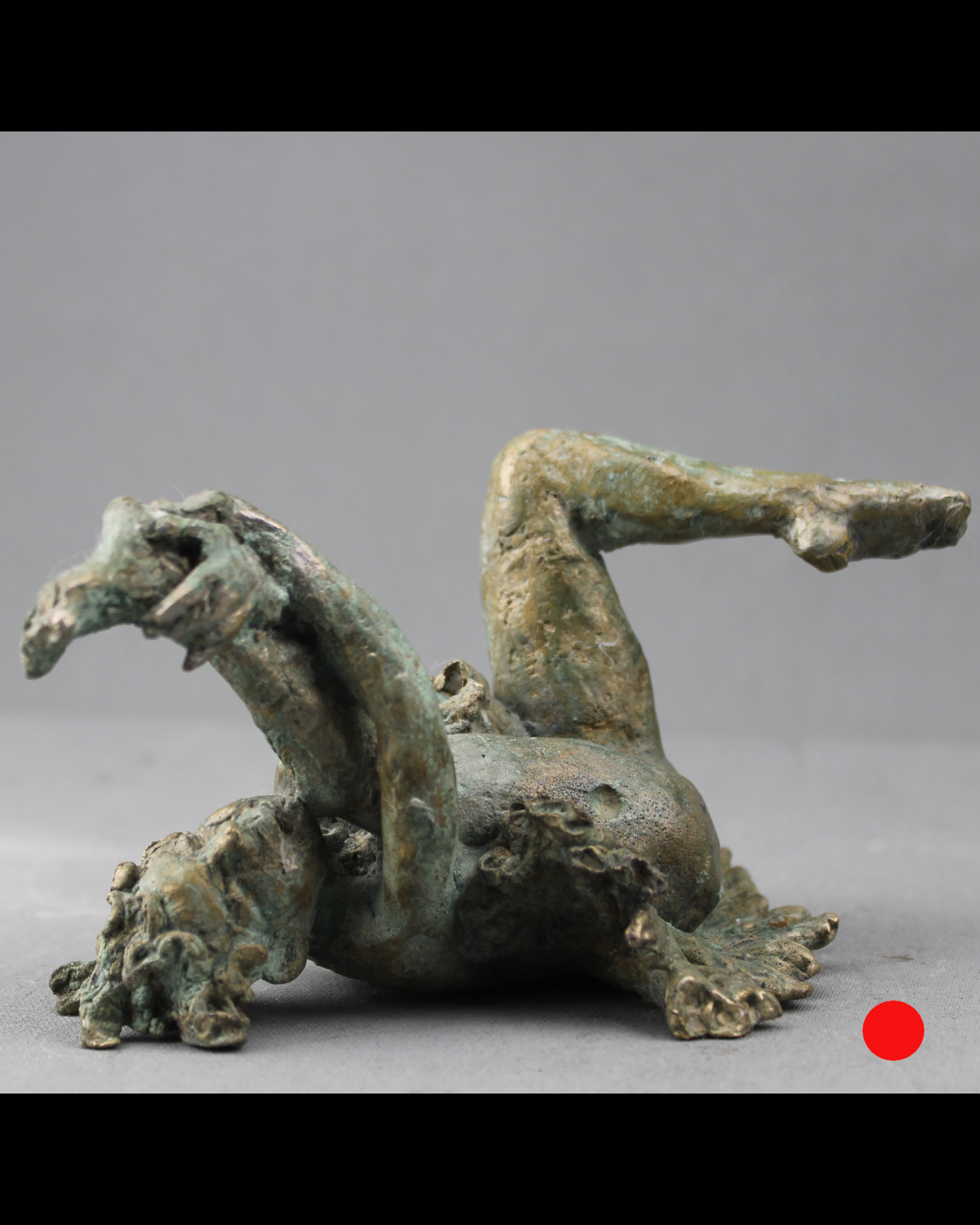 audrey flechet, sculpture, bronze, pièce unique, cire perdue, french cancan, dace, danseuse, fonderie du champ bon, lost wax, metal casting, augustine, roulé boulé