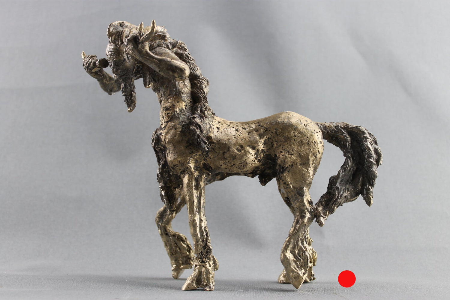 mythologie, Nessos, centaure, bronze centaure, sculpture audrey flechet, fonderie du champ bon, bronzo, bronce, metal casting, cire perdue, lost wax