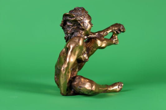 patte de grenouille, sculpture, contemporaine, technique, cire perdue, lost wax, bronze, fonderie du champ bon, atelier de la cire perdue, audrey flechet, flechet
