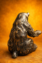 ours, sculpture, contemporaine, bronze, technique, cire perdue, lost wax, audrey flechet, flechet, fonderie du champ bon, eveil tranquille