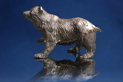 ours, sculpture, contemporaine, bronze, technique, cire perdue, lost wax, audrey flechet, flechet, fonderie du champ bon, l imperturbable