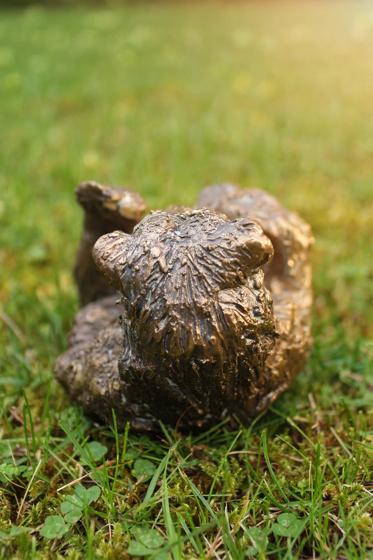 ours, sculpture, contemporaine, bronze, technique, cire perdue, lost wax, audrey flechet, flechet, fonderie du champ bon, entre deux ruches