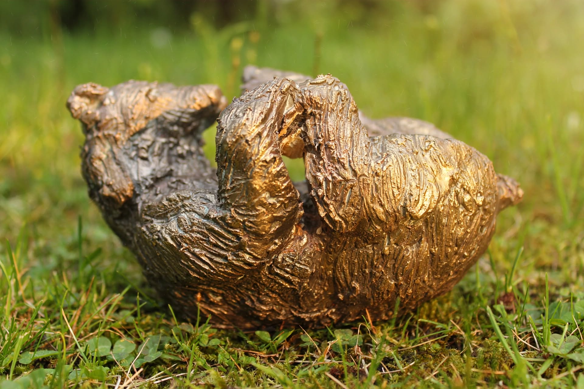 ours, sculpture, contemporaine, bronze, technique, cire perdue, lost wax, audrey flechet, flechet, fonderie du champ bon, entre deux ruches