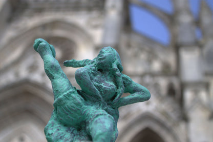 bronze, audreyflechet, fonderie du champ bon, sculpture, statue bronze, cire perdue, pièce unique