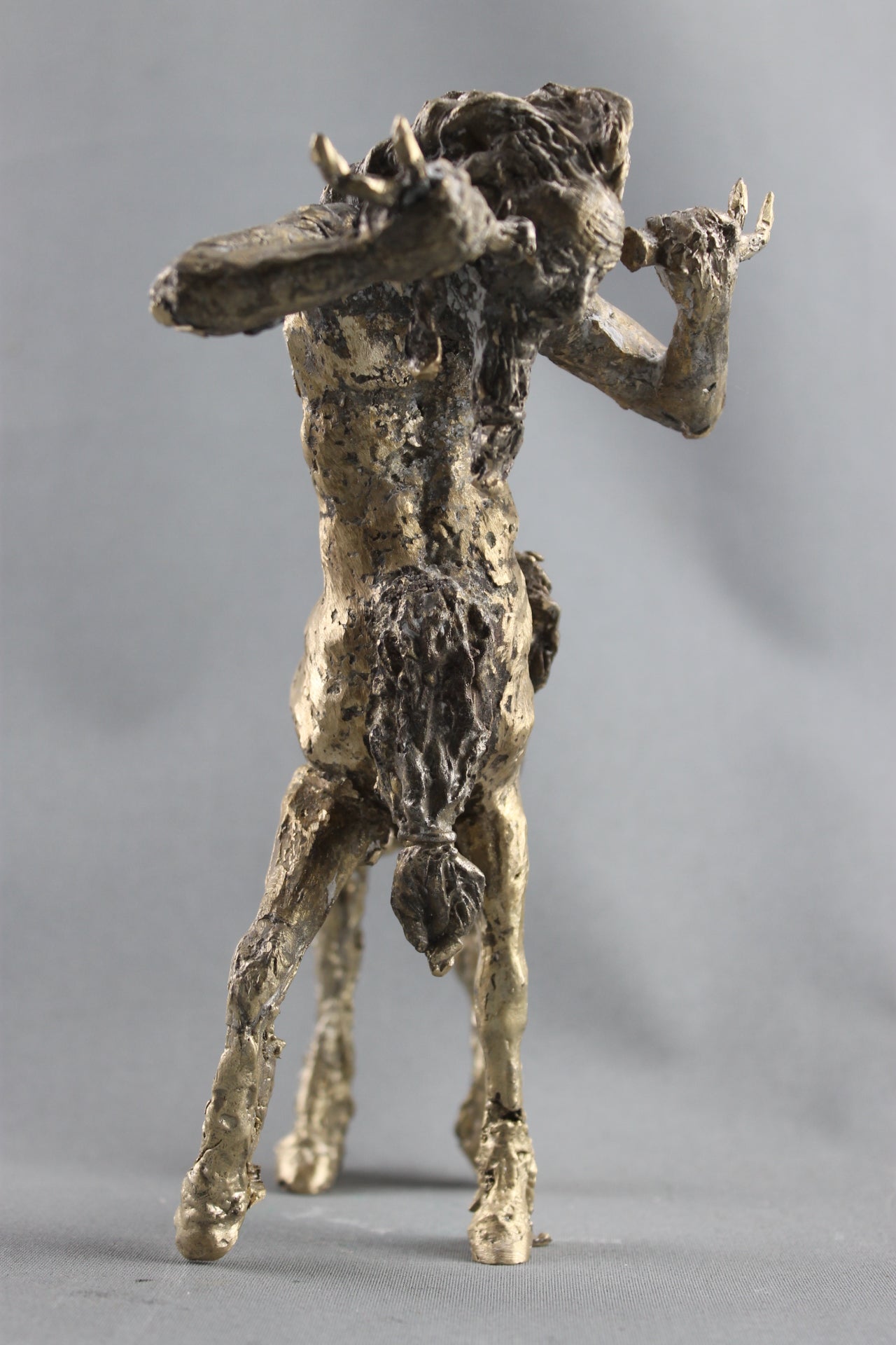 mythologie, Nessos, centaure, bronze centaure, sculpture audrey flechet, fonderie du champ bon, bronzo, bronce, metal casting, cire perdue, lost wax