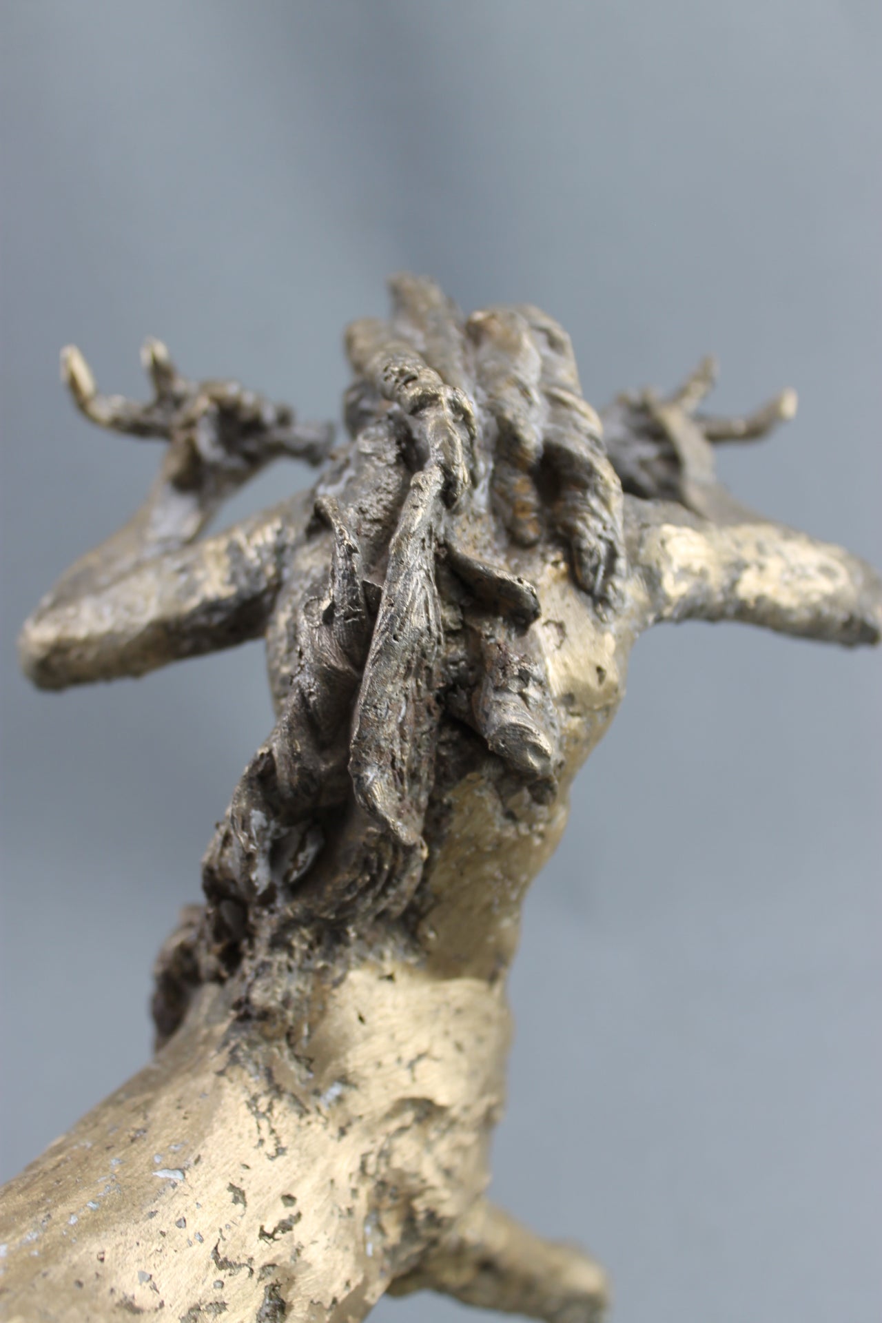 mythologie, Nessos, centaure, bronze centaure, sculpture audrey flechet, fonderie du champ bon, bronzo, bronce, metal casting, cire perdue, lost wax