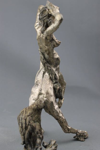 audrey flechet, sculpture, bronze, centaure, bronce, fonderie du champ bon, centaur, centauro, hylonomé