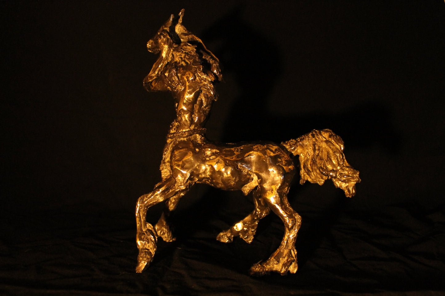 audrey flechet, sculpture, bronze, centaure, bronce, fonderie du champ bon, centaur, centauro, krotos