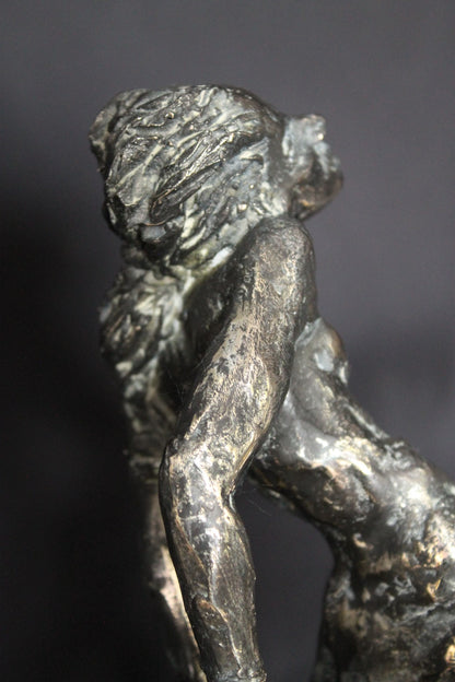 audrey flechet, sculpture, bronze, centaure, bronce, fonderie du champ bon, centaur, centauro, cyllare