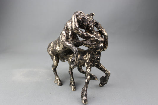 audrey flechet, sculpture, bronze, centaure, bronce, fonderie du champ bon, centaur, centauro, eurytion