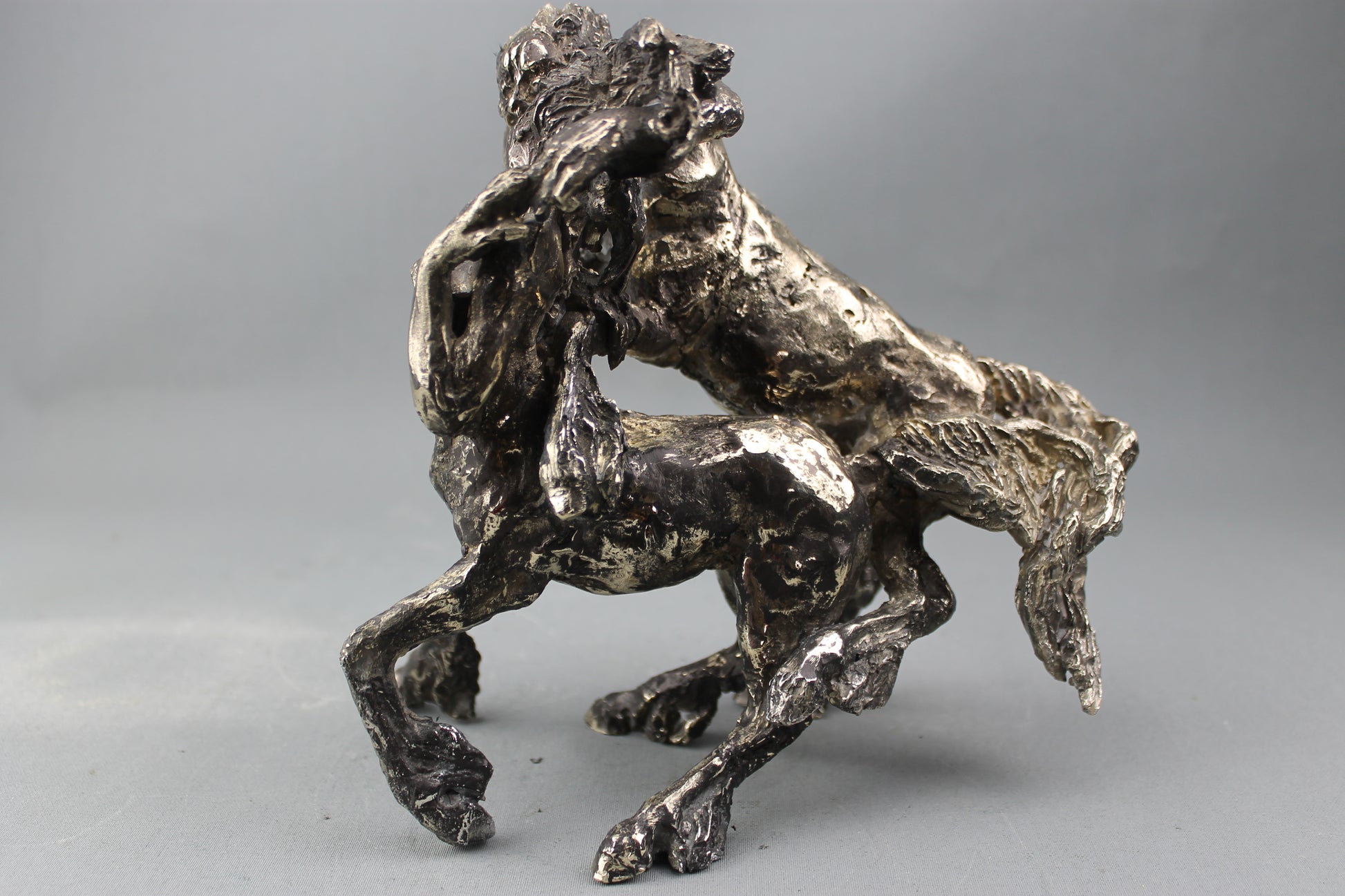 pièce unique, eurytion, bronze, centaure, audrey flechet, sculpture, fonderie du champ bon, metal casting, bronce, bronzo, centaur