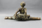 audrey flechet, sculpture, bronze, pièce unique, cire perdue, french cancan, dace, danseuse, fonderie du champ bon, lost wax, metal casting, coco 