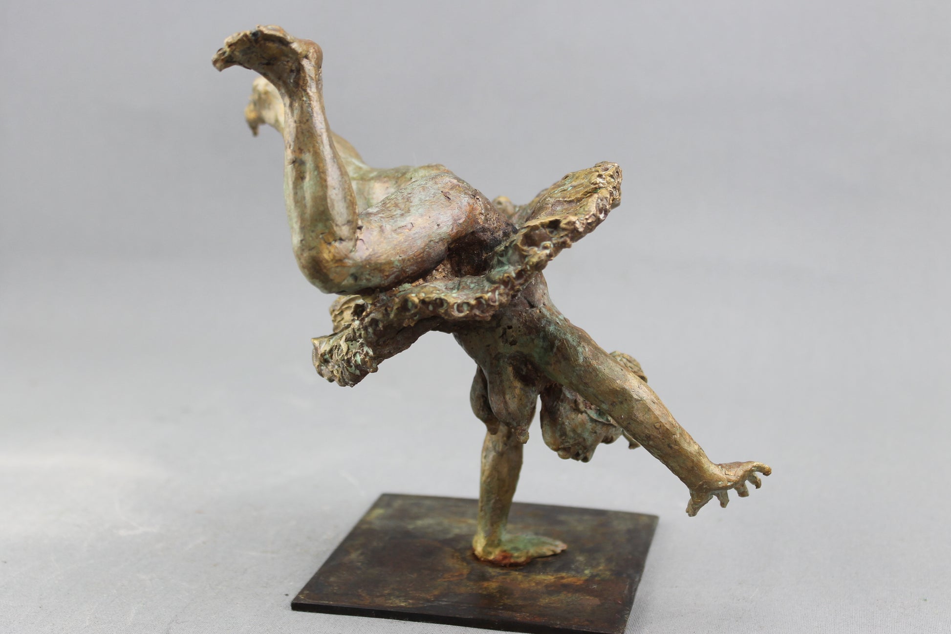 french cancan, audrey flechet, sculpture, bronze, pièce unique, cire perdue, french cancan, dace, danseuse, fonderie du champ bon, lost wax, metal casting, bérangère