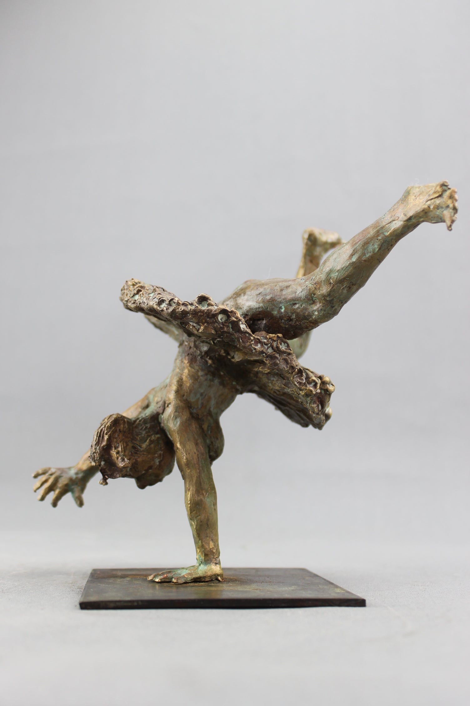 french cancan, audrey flechet, sculpture, bronze, pièce unique, cire perdue, french cancan, dace, danseuse, fonderie du champ bon, lost wax, metal casting, bérangère