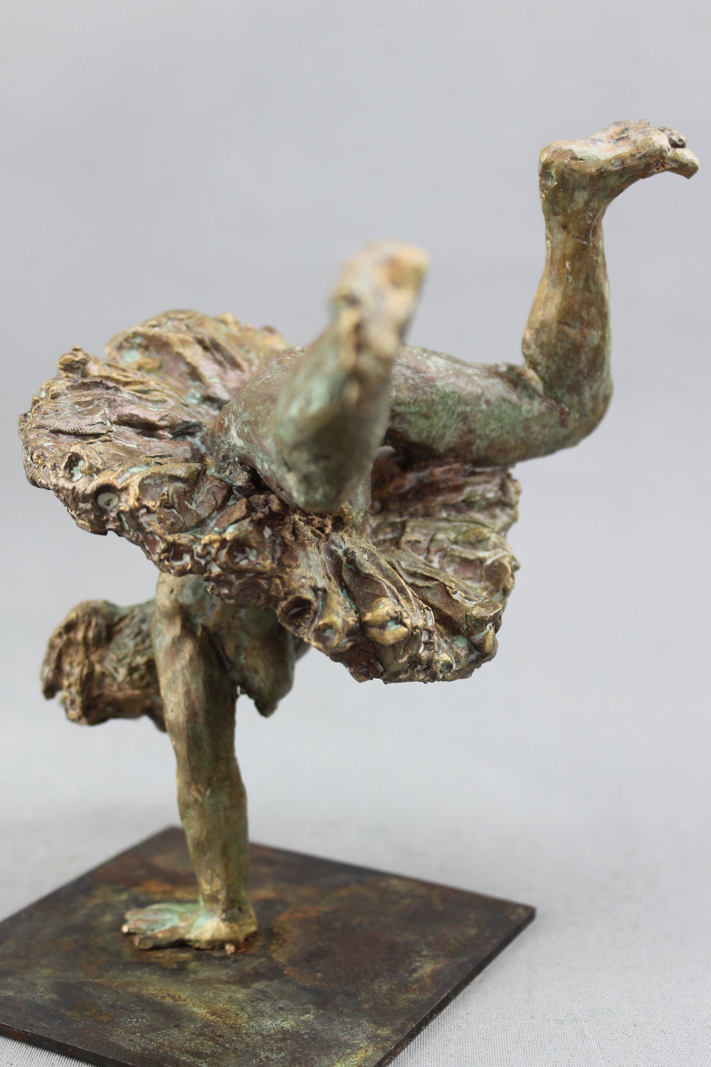 french cancan, audrey flechet, sculpture, bronze, pièce unique, cire perdue, french cancan, dace, danseuse, fonderie du champ bon, lost wax, metal casting, bérangère