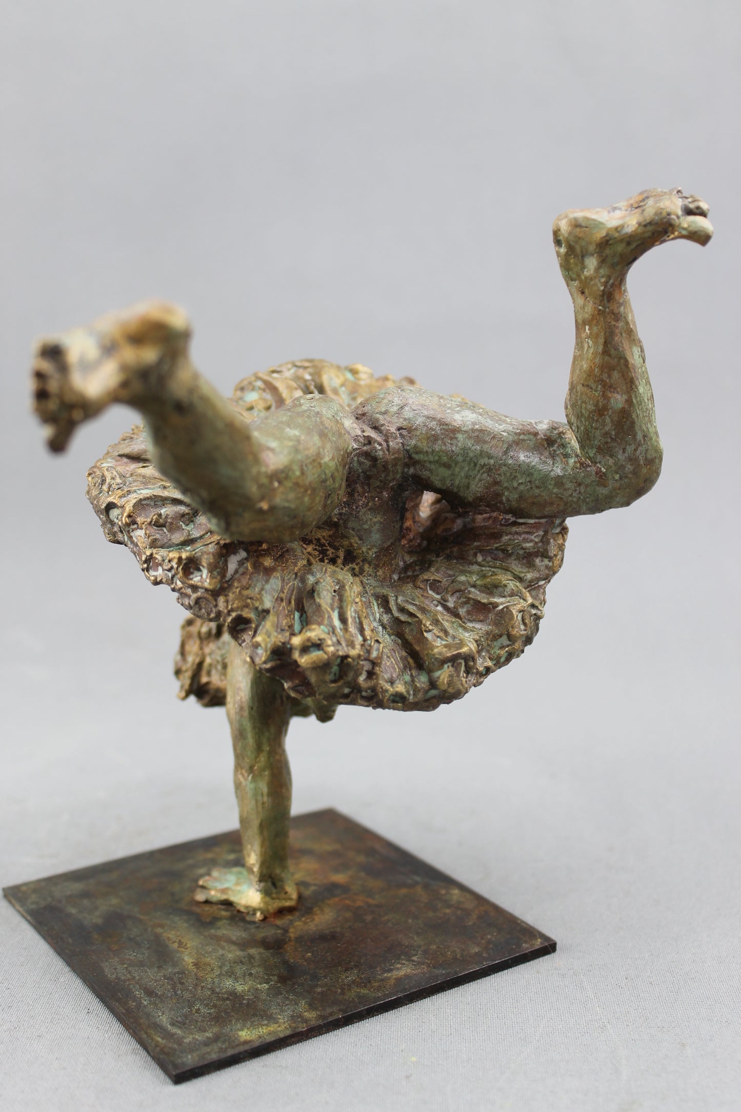 french cancan, audrey flechet, sculpture, bronze, pièce unique, cire perdue, french cancan, dace, danseuse, fonderie du champ bon, lost wax, metal casting, bérangère
