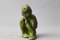la grenouille, sculpture, audrey flechet, fonderie du champ bon, compression, bronze