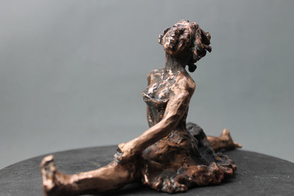henriette, sculpture, film, stop motion, audrey flechet, flechet, fonderie du champ bon, bronze, danseuse, cancan, french cancan, cire perdue