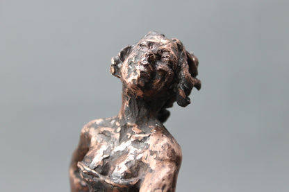 henriette, sculpture, film, stop motion, audrey flechet, flechet, fonderie du champ bon, bronze, danseuse, cancan, french cancan, cire perdue