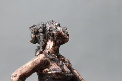 henriette, sculpture, film, stop motion, audrey flechet, flechet, fonderie du champ bon, bronze, danseuse, cancan, french cancan, cire perdue