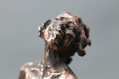 henriette, sculpture, film, stop motion, audrey flechet, flechet, fonderie du champ bon, bronze, danseuse, cancan, french cancan, cire perdue