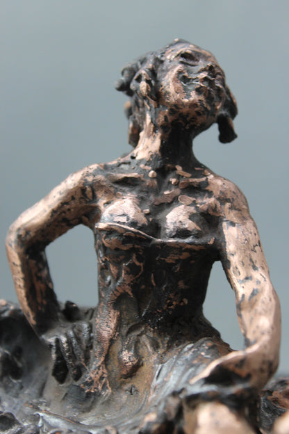 henriette, sculpture, film, stop motion, audrey flechet, flechet, fonderie du champ bon, bronze, danseuse, cancan, french cancan, cire perdue