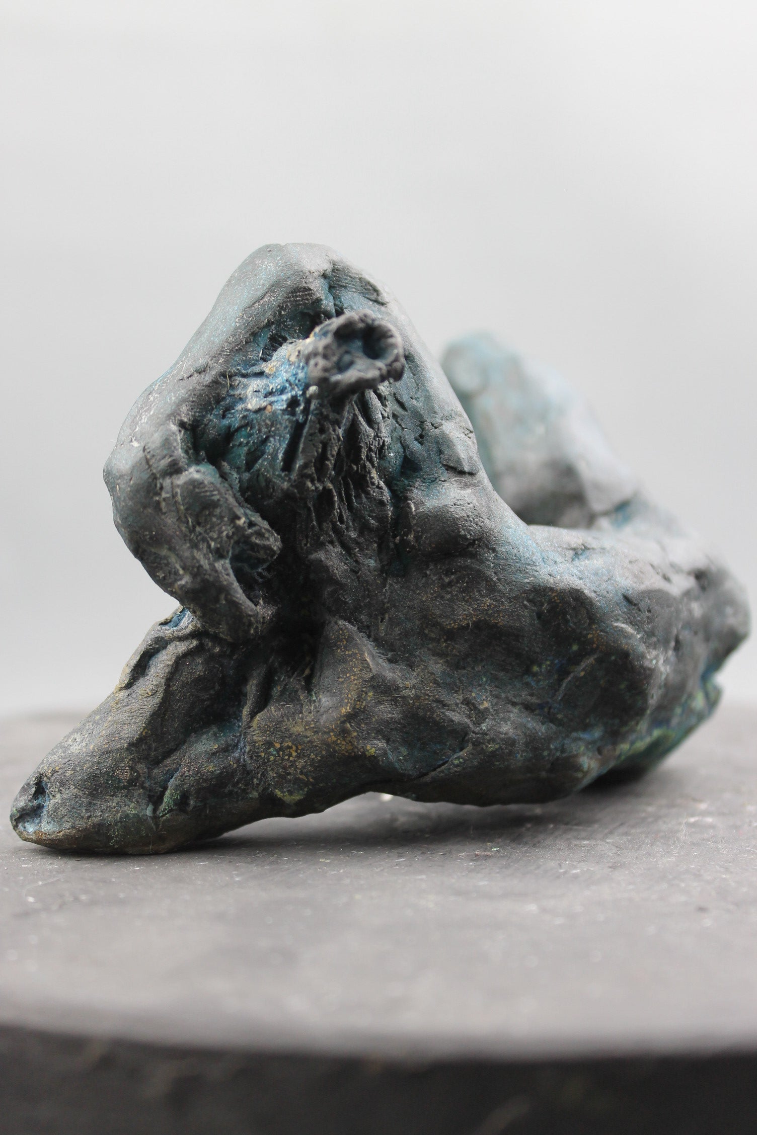 audrey flechet, flechet, sculpture, fonderie du champ bon, bronze, bronce, bronzo, lost wax, cire perdue, satyre, satyre du solstice, statue, statuette, nu, nu masculin
