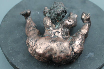 audrey flechet, flechet, sculpture, fonderie du champ bon, bronze, bronce, bronzo, lost wax, cire perdue, brioche de proust, statue, statuette, nu, nu feminin, venus, gironde