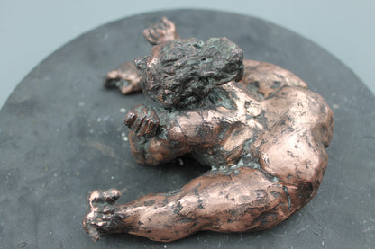 audrey flechet, flechet, sculpture, fonderie du champ bon, bronze, bronce, bronzo, lost wax, cire perdue, brioche de proust, statue, statuette, nu, nu feminin, venus, gironde