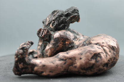audrey flechet, flechet, sculpture, fonderie du champ bon, bronze, bronce, bronzo, lost wax, cire perdue, brioche de proust, statue, statuette, nu, nu feminin, venus, gironde