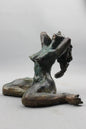 audrey flechet, flechet, sculpture, fonderie du champ bon, bronze, bronce, bronzo, lost wax, cire perdue, lascive du bocage, lascive, statue, statuette, nu, nu feminin