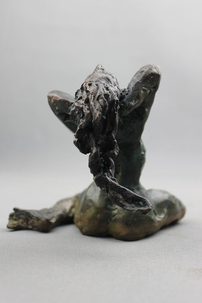 audrey flechet, flechet, sculpture, fonderie du champ bon, bronze, bronce, bronzo, lost wax, cire perdue, lascive du bocage, lascive, statue, statuette, nu, nu feminin