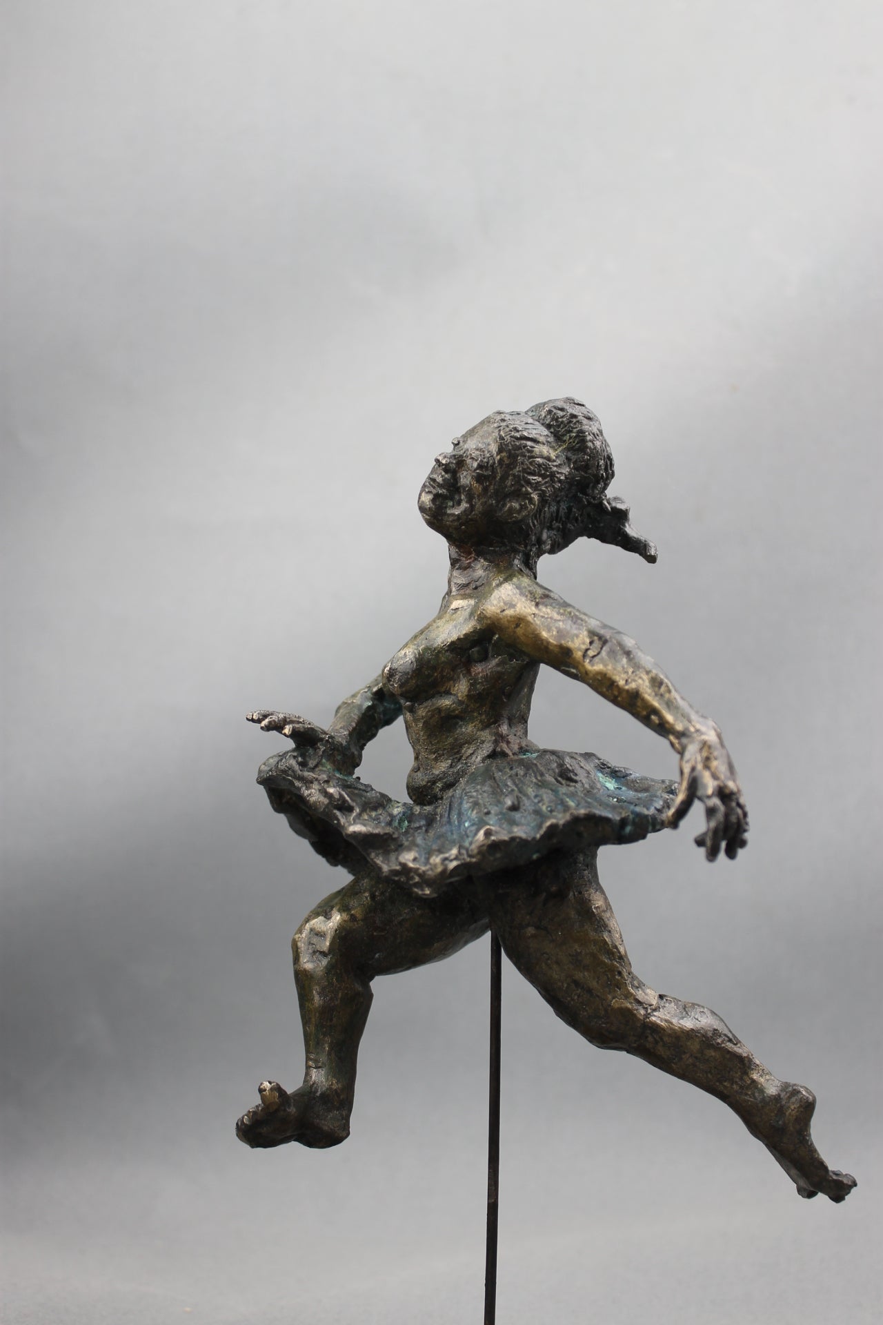 audrey flechet, flechet, sculpture, fonderie du champ bon, film stop motion, bronze, cancan, danseuse, film animation, film stop motion, grace et grabuge